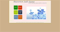 Desktop Screenshot of jadesauna.com